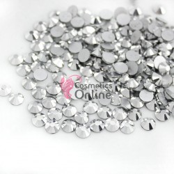 Strasuri din Cristale 100 bucati SC056 Argintii Metalizat 2,0mm 